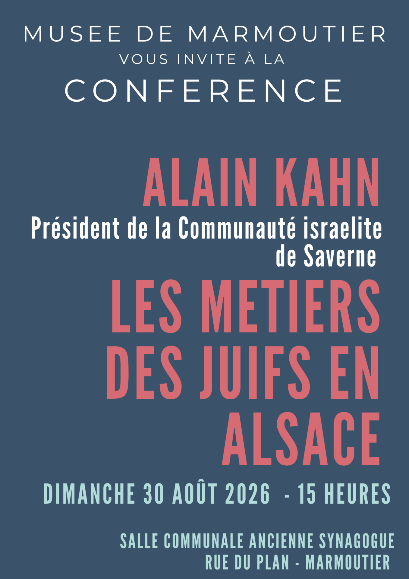 Conf alain kahn